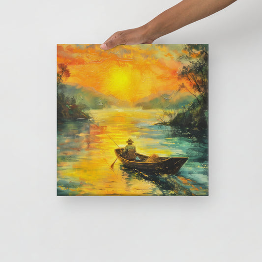 Canvas: Sunset serenity